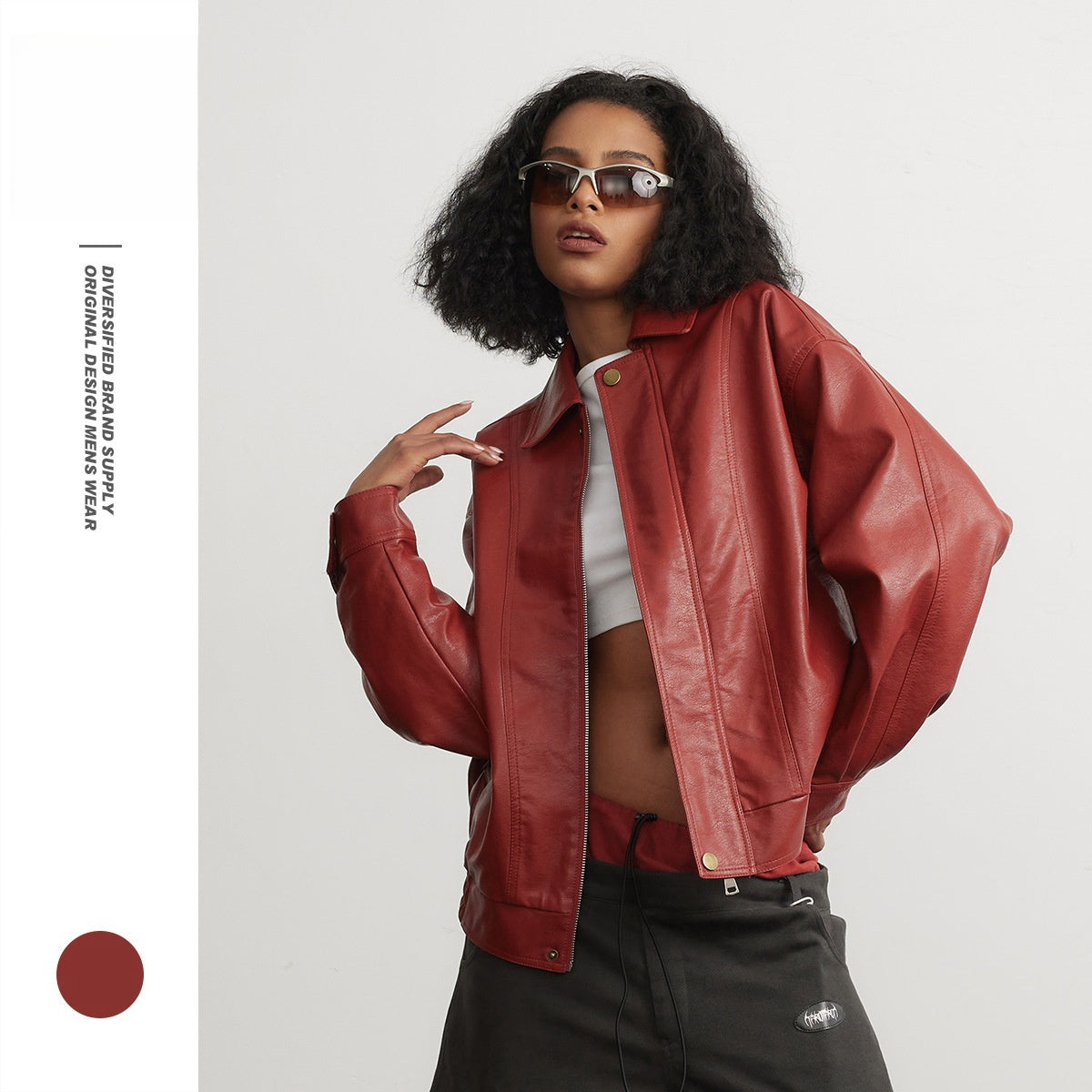 Scarlet Cropped Jacket