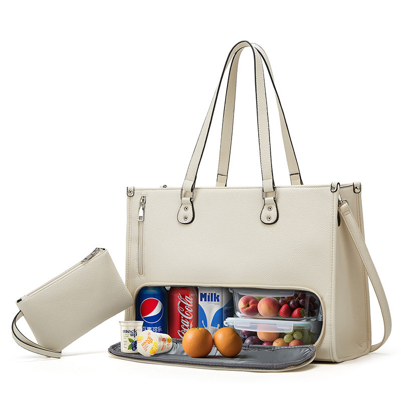 LUNCHLUXE — The Tastiest Leather Tote You'll Carry