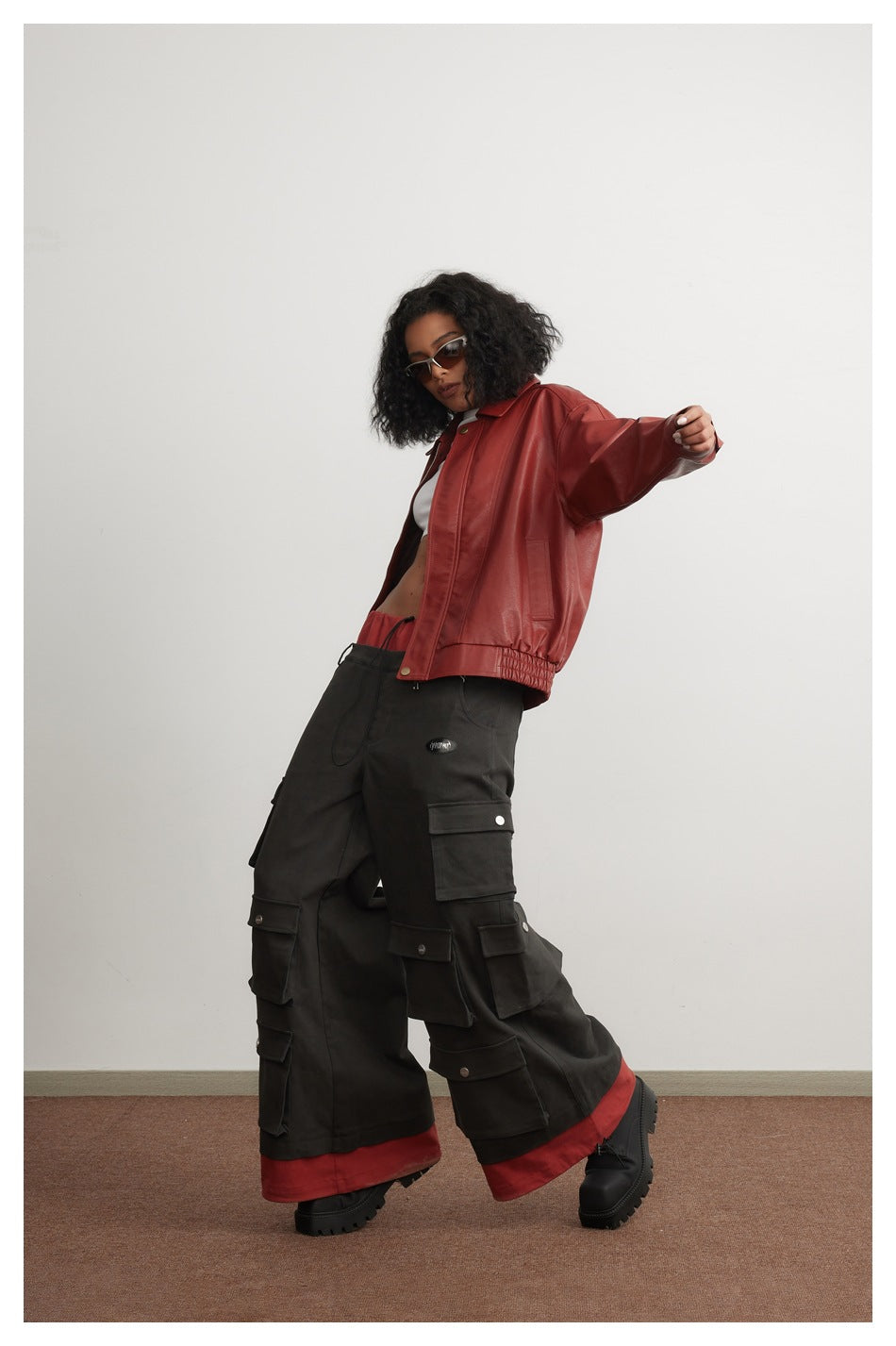 Scarlet Cropped Jacket