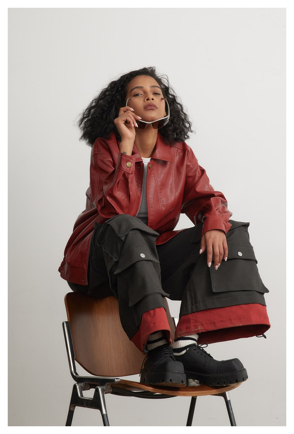 Scarlet Cropped Jacket