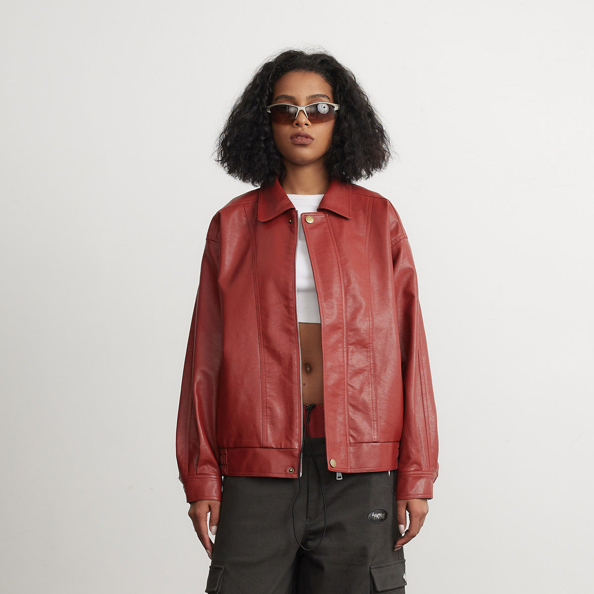 Scarlet Cropped Jacket