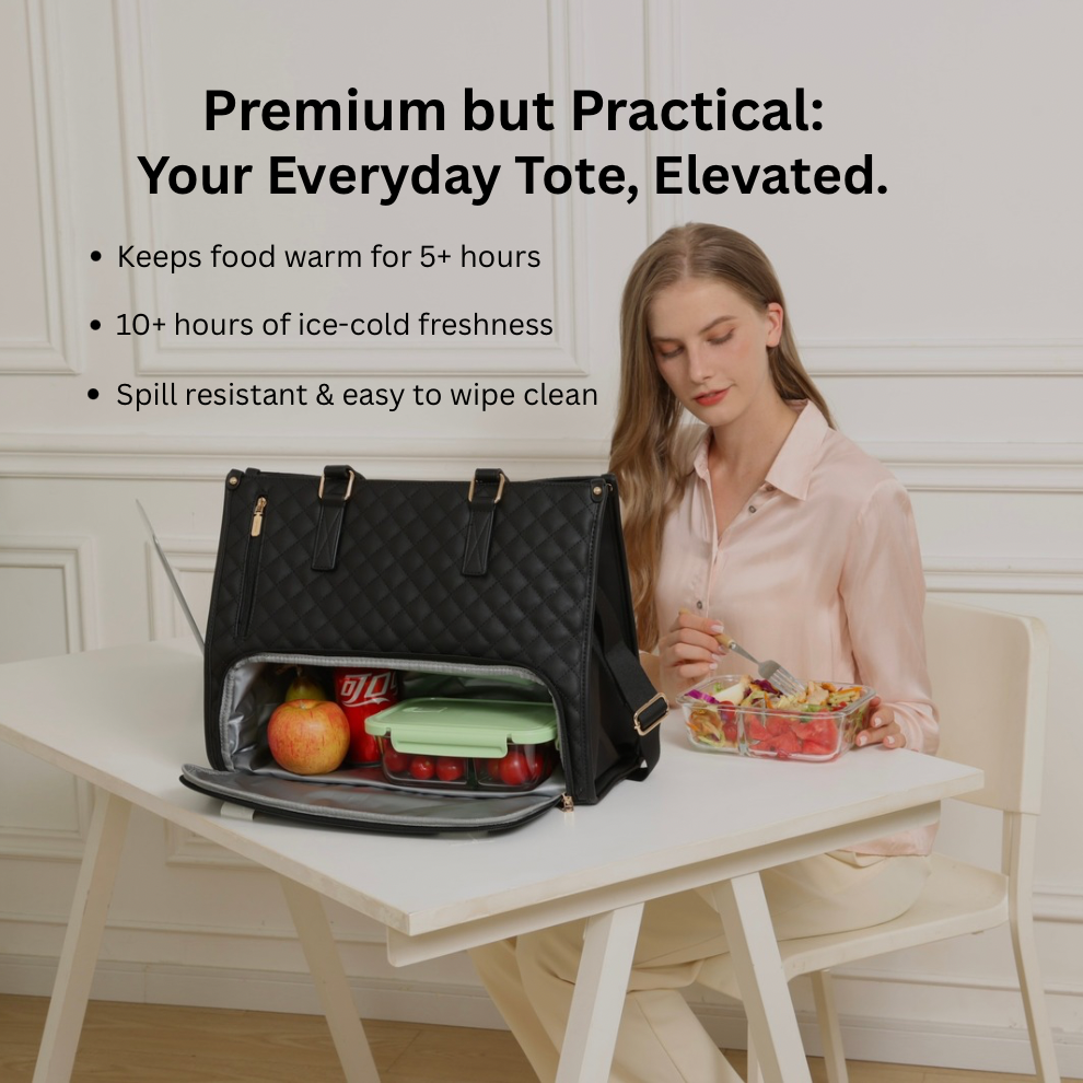 QUILLAVORE — The Chicest Lunch Tote You'll Ever Carry